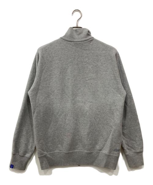 LOOPWHEELER（ループウィラー）LOOPWHEELER (ループウィラー) 吊り編みトラックジャケット グレー サイズ:MEDIUMの古着・服飾アイテム