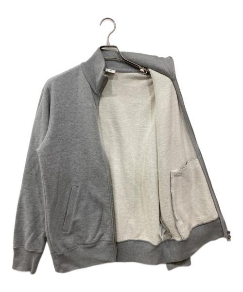 LOOPWHEELER（ループウィラー）LOOPWHEELER (ループウィラー) 吊り編みトラックジャケット グレー サイズ:MEDIUMの古着・服飾アイテム