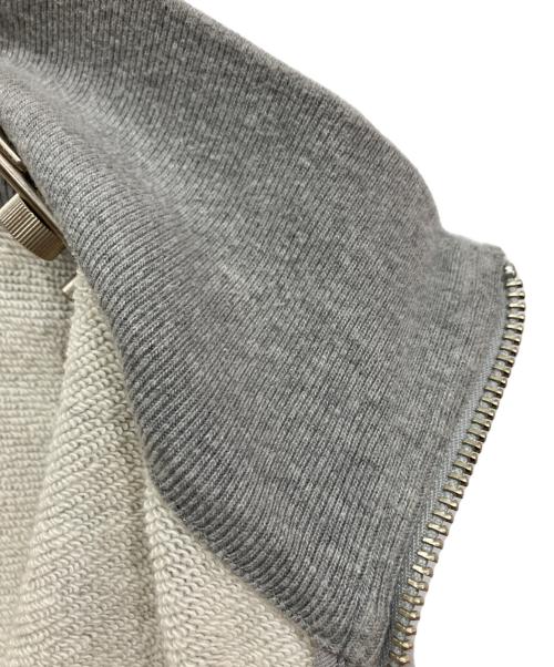 LOOPWHEELER（ループウィラー）LOOPWHEELER (ループウィラー) 吊り編みトラックジャケット グレー サイズ:MEDIUMの古着・服飾アイテム