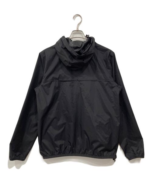 PLAY COMME des GARCONS（プレイコムデギャルソン）PLAY COMME des GARCONS (プレイコムデギャルソン) K-way (ケイウェイ) フルジップナイロンジャケット ブラック×ベージュ サイズ:Mの古着・服飾アイテム