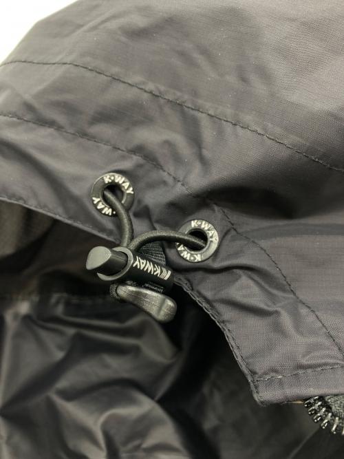 PLAY COMME des GARCONS（プレイコムデギャルソン）PLAY COMME des GARCONS (プレイコムデギャルソン) K-way (ケイウェイ) フルジップナイロンジャケット ブラック×ベージュ サイズ:Mの古着・服飾アイテム