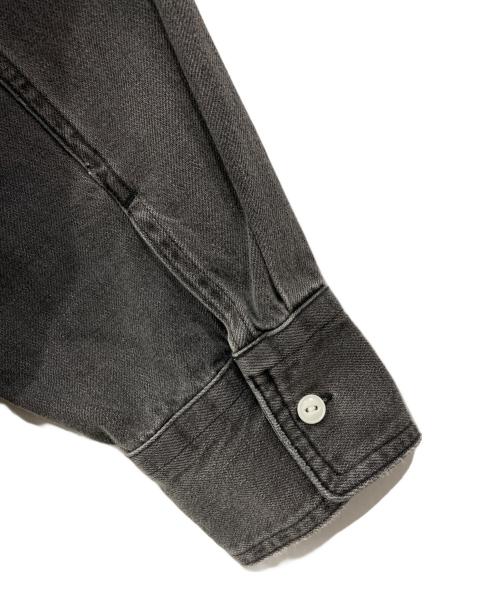 Whim Gazette（ウィムガゼット）Whim Gazette (ウィムガゼット) デニムシャツ グレー サイズ:Freeの古着・服飾アイテム