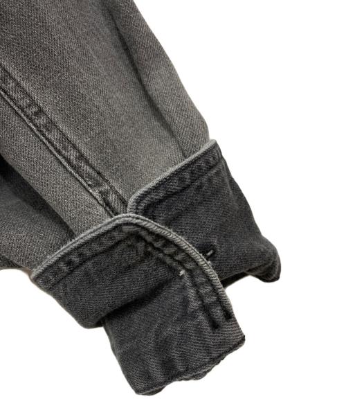 Whim Gazette（ウィムガゼット）Whim Gazette (ウィムガゼット) デニムシャツ グレー サイズ:Freeの古着・服飾アイテム