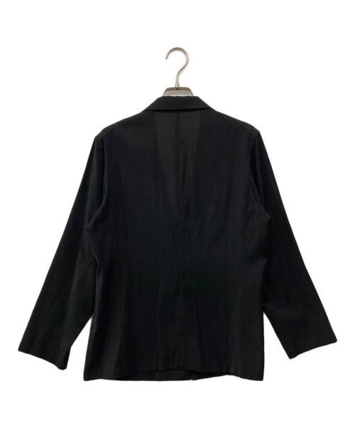 SOEJU（ソージュ）SOEJU (ソージュ) ライトリネン混ジャケットテーラードジャケット ブラック サイズ:Mの古着・服飾アイテム