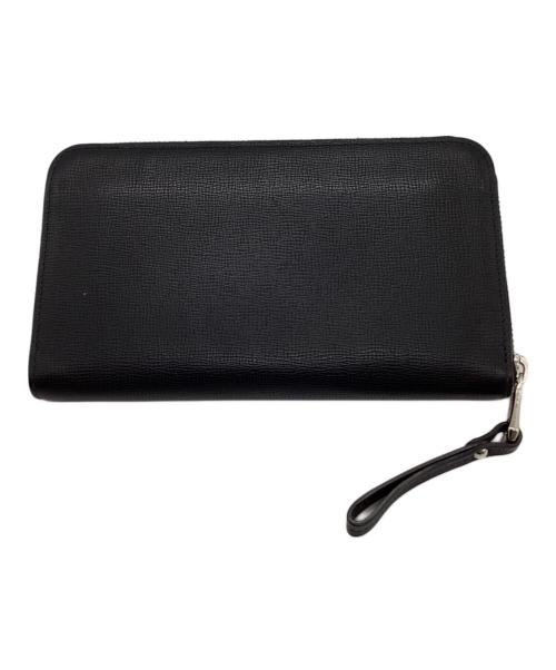 LONGCHAMP（ロンシャン）LONGCHAMP (ロンシャン) ロングウォレット ブラックの古着・服飾アイテム