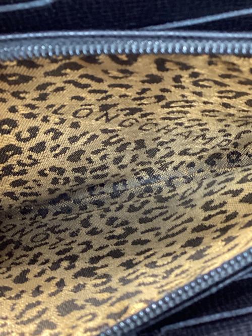LONGCHAMP（ロンシャン）LONGCHAMP (ロンシャン) ロングウォレット ブラックの古着・服飾アイテム