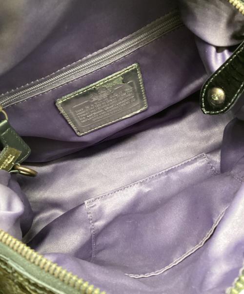 COACH（コーチ）COACH (コーチ) 2WAYショルダーバッグ ブラックの古着・服飾アイテム