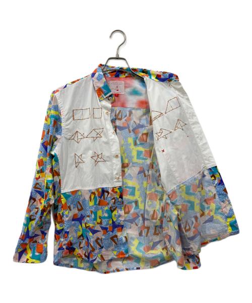 KAWATANI SHIRT（カワタニシャツ）KAWATANI SHIRT (カワタニシャツ) 切替シャツ マルチカラー サイズ:Sの古着・服飾アイテム