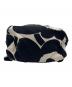 中古・古着 marimekko (マリメッコ) MINI EIRA ウニッコ リュック ブラック×ホワイト：6000円