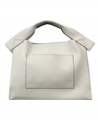 tovトーヴ）の古着「レザートートバッグ」｜アイボリー