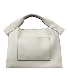 tov（トーヴ）の古着「レザートートバッグ」｜アイボリー