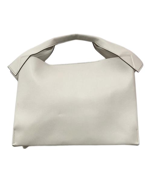 tov（トーヴ）tov (トーヴ) レザートートバッグ アイボリーの古着・服飾アイテム