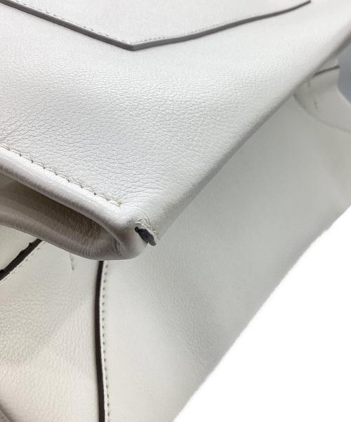 tov（トーヴ）tov (トーヴ) レザートートバッグ アイボリーの古着・服飾アイテム