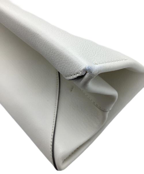 tov（トーヴ）tov (トーヴ) レザートートバッグ アイボリーの古着・服飾アイテム