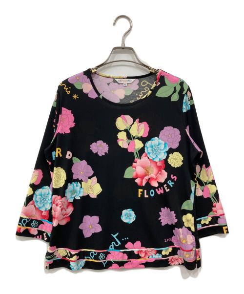 LEONARD SPORT（レオナール スポーツ）LEONARD SPORT (レオナール スポーツ) 花柄ブラウス マルチカラー サイズ:42の古着・服飾アイテム