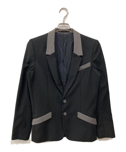 NO ID.（ノーアイディー）NO ID. (ノーアイディー) テーラードジャケット ブラック サイズ:1の古着・服飾アイテム