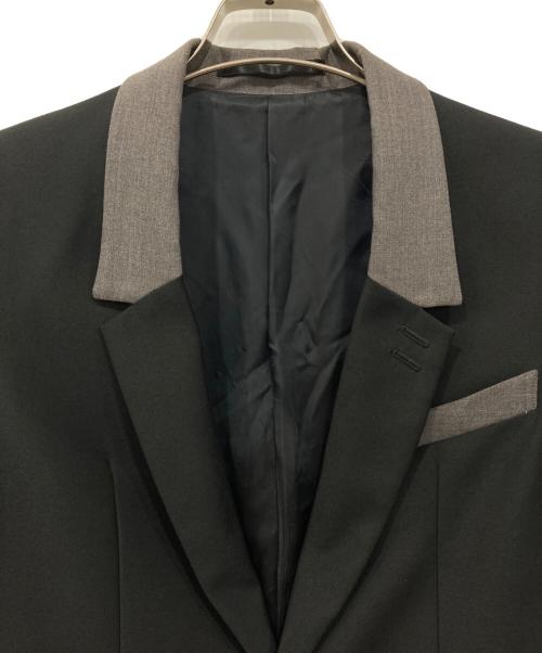 NO ID.（ノーアイディー）NO ID. (ノーアイディー) テーラードジャケット ブラック サイズ:1の古着・服飾アイテム