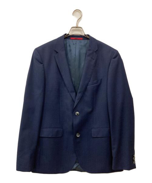 HUGO HUGO BOSS（ヒューゴ ヒューゴボス）HUGO HUGO BOSS (ヒューゴ ヒューゴボス) テーラードジャケット ネイビー サイズ:38の古着・服飾アイテム