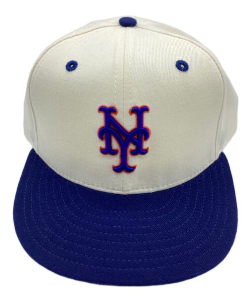 New Era（ニューエラ）New Era (ニューエラ) キャップ ホワイト サイズ:7 1/2の古着・服飾アイテム
