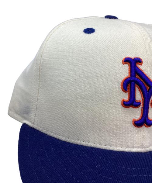 New Era（ニューエラ）New Era (ニューエラ) キャップ ホワイト サイズ:7 1/2の古着・服飾アイテム