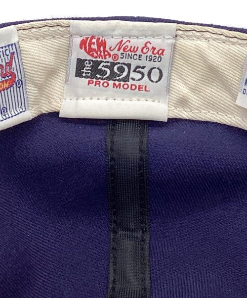 New Era（ニューエラ）New Era (ニューエラ) キャップ ネイビー サイズ:7 3/4の古着・服飾アイテム