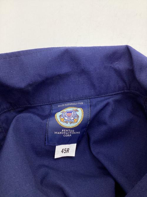 USCG（ユーエスシージー）USCG (ユーエスシージー) BDUジャケット ネイビー サイズ:45Rの古着・服飾アイテム