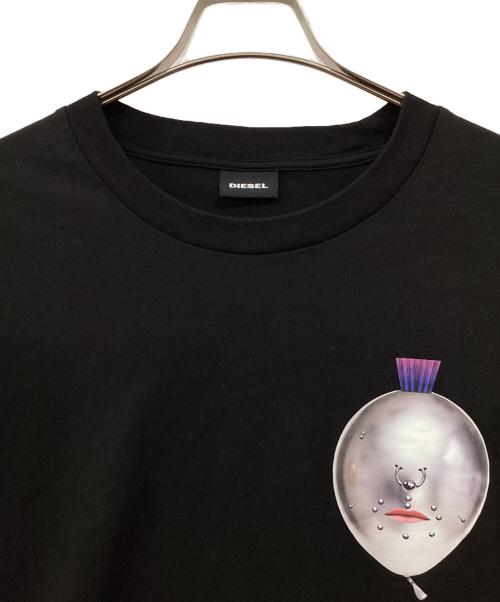 DIESEL（ディーゼル）DIESEL (ディーゼル) Tシャツ ブラック サイズ:Sの古着・服飾アイテム