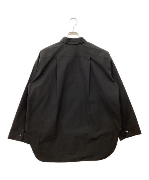 HER.（ハー）HER. (ハー) ワイドシャツ ブラック サイズ:Freeの古着・服飾アイテム