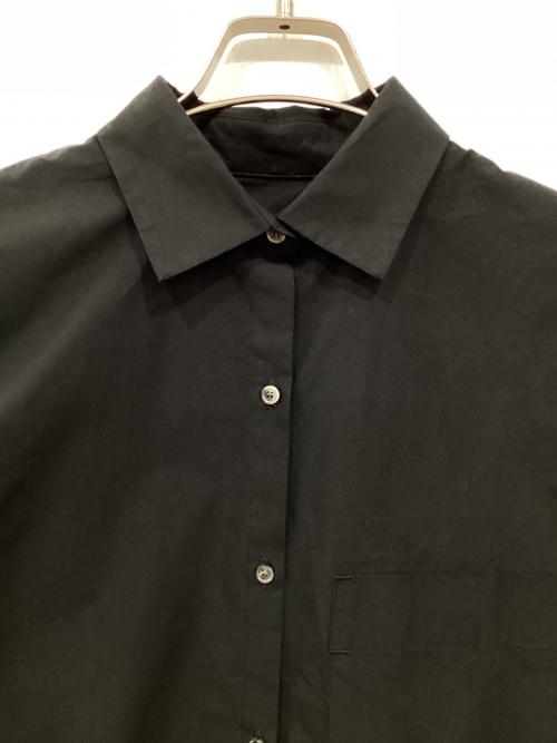 HER.（ハー）HER. (ハー) ワイドシャツ ブラック サイズ:Freeの古着・服飾アイテム