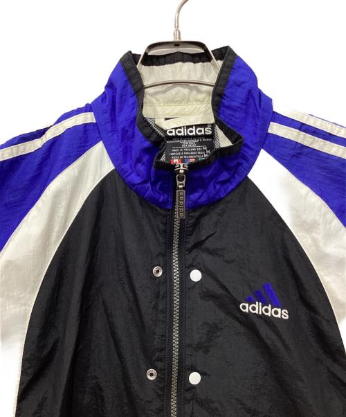 adidas（アディダス）adidas (アディダス) ナイロンジャケット ブルー サイズ:Mの古着・服飾アイテム