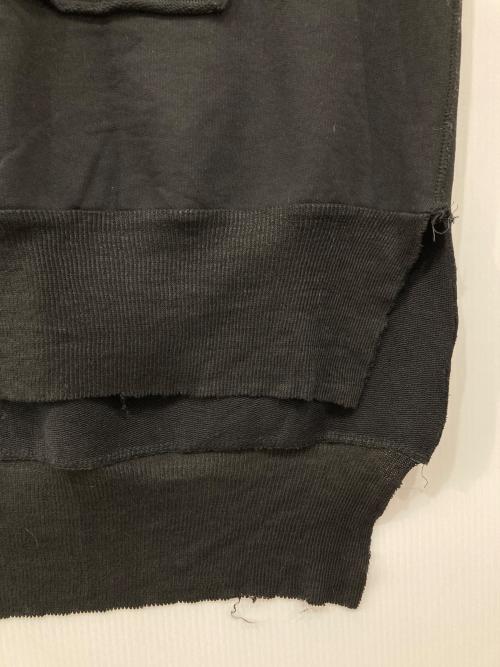 DIESEL（ディーゼル）DIESEL (ディーゼル) BRAVE ダメージ加工ワンピース ブラック サイズ:XXSの古着・服飾アイテム