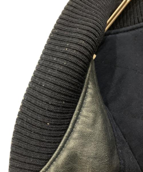 G-Ⅲ（ジースリー）G-Ⅲ (ジースリー) レザースタジャン ネイビー サイズ:Mの古着・服飾アイテム