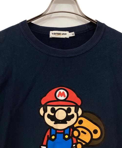 A BATHING APE（アベイシングエイプ）A BATHING APE (アベイシングエイプ) スウェット ネイビー サイズ:XLの古着・服飾アイテム