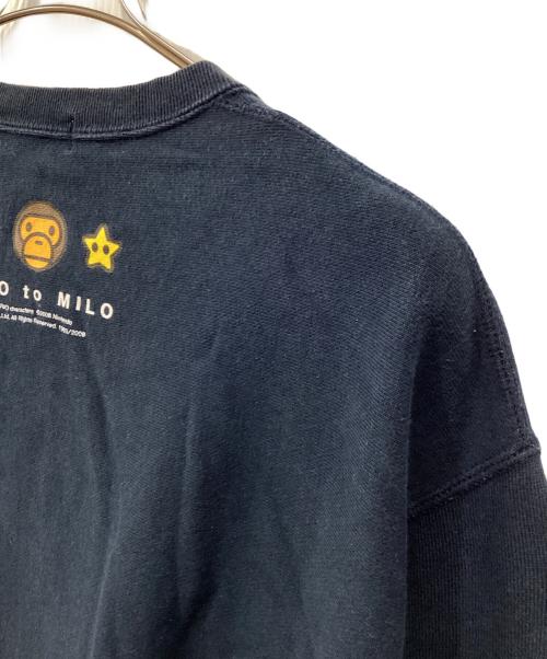 A BATHING APE（アベイシングエイプ）A BATHING APE (アベイシングエイプ) スウェット ネイビー サイズ:XLの古着・服飾アイテム