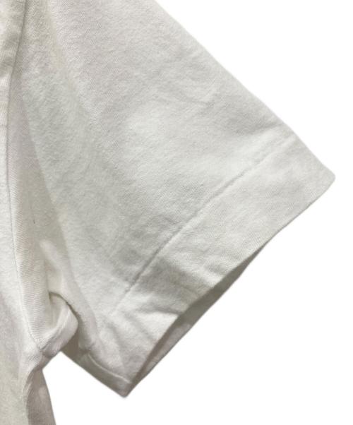 PLAY COMME des GARCONS（プレイコムデギャルソン）PLAY COMME des GARCONS (プレイコムデギャルソン) ブラックハート Tシャツ ホワイト サイズ:Mの古着・服飾アイテム
