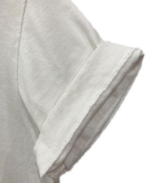 PLAY COMME des GARCONS（プレイコムデギャルソン）PLAY COMME des GARCONS (プレイコムデギャルソン) ブラックハート Tシャツ ホワイト サイズ:Mの古着・服飾アイテム