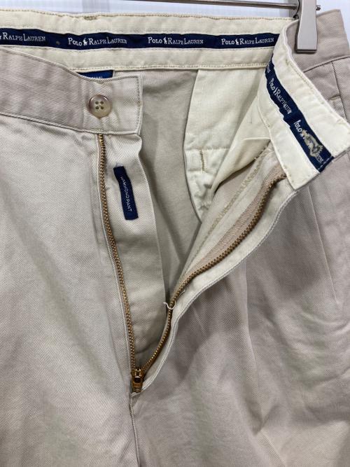 POLO RALPH LAUREN（ポロ・ラルフローレン）POLO RALPH LAUREN (ポロ・ラルフローレン) チノパン ベージュ サイズ:33の古着・服飾アイテム