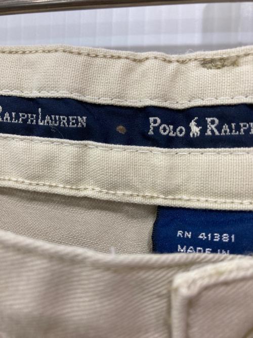 POLO RALPH LAUREN（ポロ・ラルフローレン）POLO RALPH LAUREN (ポロ・ラルフローレン) チノパン ベージュ サイズ:33の古着・服飾アイテム