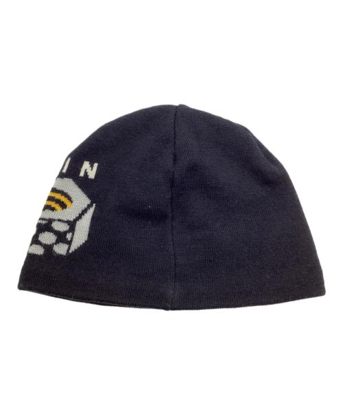 stussy（ステューシー）stussy (ステューシー) MOUNTAIN HARD WEAR (マウンテンハードウェア) ニット帽 ブラックの古着・服飾アイテム
