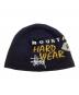 stussy（ステューシー）の古着「ニット帽」｜ブラック