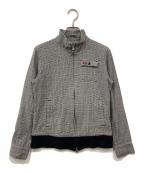 FRED PERRYフレッドペリー）の古着「チェックジャケット」｜グレー