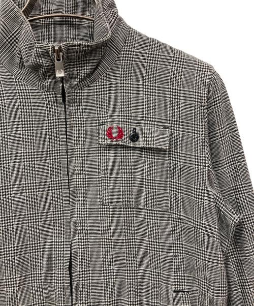 FRED PERRY（フレッドペリー）FRED PERRY (フレッドペリー) チェックジャケット グレー サイズ:Sの古着・服飾アイテム