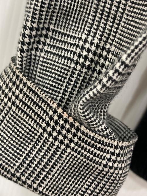 FRED PERRY（フレッドペリー）FRED PERRY (フレッドペリー) チェックジャケット グレー サイズ:Sの古着・服飾アイテム