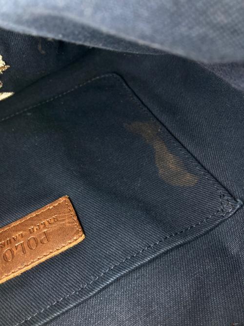 POLO RALPH LAUREN（ポロ・ラルフローレン）POLO RALPH LAUREN (ポロ・ラルフローレン) ポロベアトートバッグ ネイビーの古着・服飾アイテム