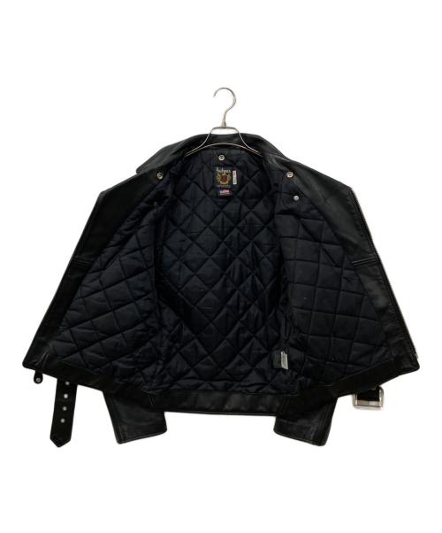 Schott（ショット）Schott (ショット) ダブルライダースジャケット ブラック サイズ:36の古着・服飾アイテム