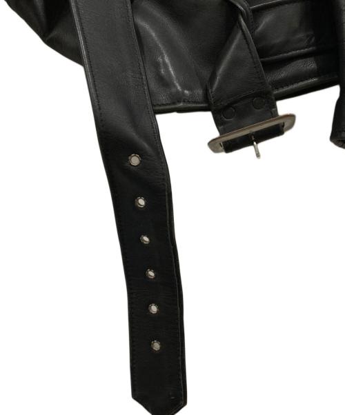 Schott（ショット）Schott (ショット) ダブルライダースジャケット ブラック サイズ:36の古着・服飾アイテム