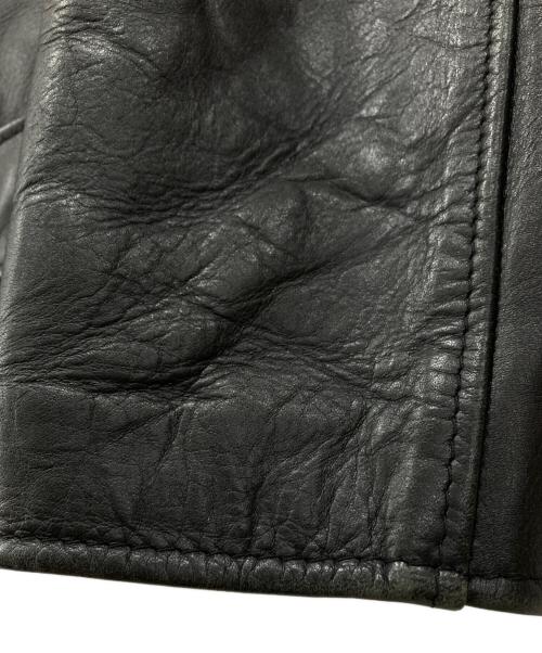 Schott（ショット）Schott (ショット) ダブルライダースジャケット ブラック サイズ:36の古着・服飾アイテム