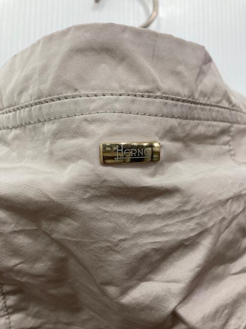 HERNO（ヘルノ）HERNO (ヘルノ) NEW TECHNO TAFFETAロングコート グレー サイズ:42の古着・服飾アイテム