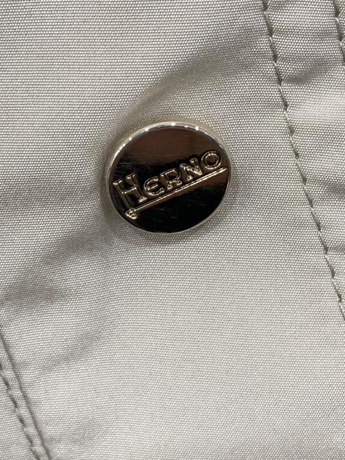 HERNO（ヘルノ）HERNO (ヘルノ) NEW TECHNO TAFFETAロングコート グレー サイズ:42の古着・服飾アイテム