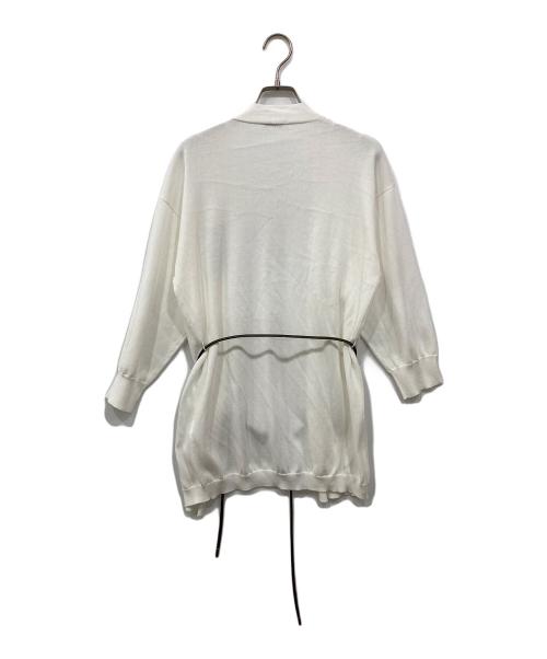 PESERICO（ペゼリコ）PESERICO (ペゼリコ) ニットカーディガン ホワイト サイズ:40の古着・服飾アイテム